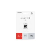Micro SD 32GB SmartBuy Class10 PRO U3 R/W:95/60 MB/s (с адаптером SD)