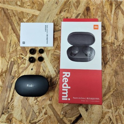 Блютуз-гарнитура Xiaomi AirDots 2 (реплика), черный