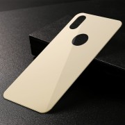 Защитное стекло Apple iPhone XS Max, заднее, тех.упаковка, бежевый