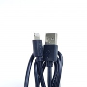 Breaking кабель для iPhone 5/6, 2.4A, длина 1м (20110), черный