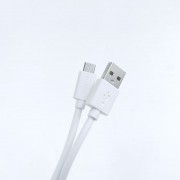 Breaking кабель Micro USB, 2.4A, длина 1м (20113), белый