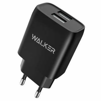 СЗУ Walker WH-31, 10.5W, 2 USB разъема (2.1A), черный