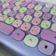 Комплект клавиатура+мышь мультимедийный Smartbuy 666395 (SBC-666395AG-V), фиолетовый