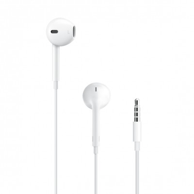Наушники EarPods Headphone Plug для iPhone, Model A1472, (3.5mm), в коробке, белый