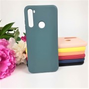 Чехол-накладка для Xiaomi Redmi 8, Nano, силиконовый, темно-зеленый