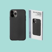 Чехол-накладка силиконовый для iPhone 13 Pro Max (6.7") Breaking, черный