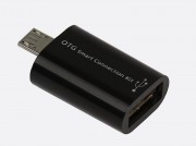 Адаптер Micro-USB to USB-A Smartbuy (SBR-OTG-K), черный
