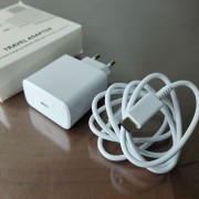 Сетевое зарядное устройство Samsung Travel Adapter USB Type С + кабельType-C, 5A, (45W), белый