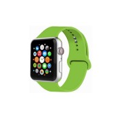 Ремешок для Apple Watch 42-44mm, силиконовый №31, зеленый