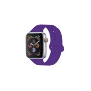 Ремешок для Apple Watch 42-44mm, силиконовый №30, ультра-фиолетовый