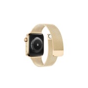 Ремешок для Apple Watch 42-44mm, "Миланская петля" металлический, retro gold