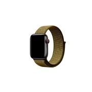 Ремешок для Apple Watch 38-40mm, нейлоновый на липучке, хаки