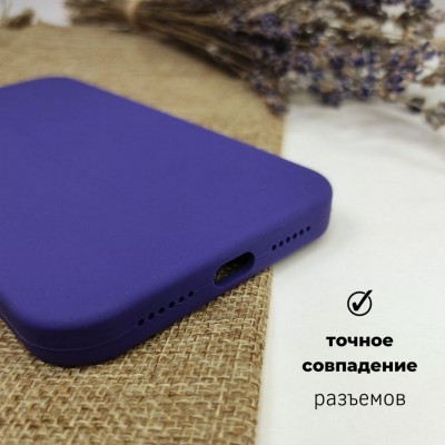 Чехол-накладка для iPhone 11 Pro Silicone Case (без лого) №30, ультра-фиолетовый