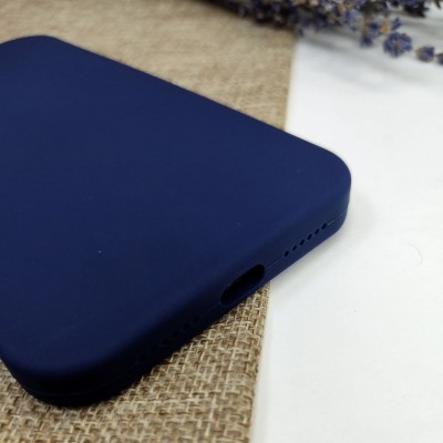 Чехол-накладка для iPhone 11 Pro Silicone Case (без лого) №20, синий кобальт