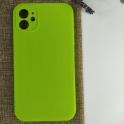 Чехол-накладка для iPhone 11 Pro Max Silicone Case (без лого) №31, зеленый