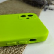 Чехол-накладка для iPhone X/XS Silicone Case (без лого) №31, зеленый
