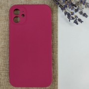 Чехол-накладка для iPhone 12 Mini Silicone Case (без лого) №36, красная роза