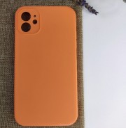 Чехол-накладка для iPhone 12 Mini Silicone Case (без лого) №56, папайя