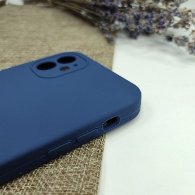 Чехол-накладка для iPhone 12 Mini Silicone Case (без лого) №57, морской лёд