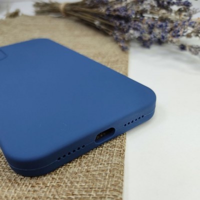 Чехол-накладка для iPhone 12 Mini Silicone Case (без лого) №57, морской лёд