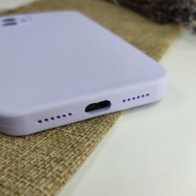 Чехол-накладка для iPhone 13 Pro Silicone Case (без лого) №41, аметист