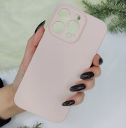 Чехол-накладка для iPhone 13 Mini Silicone Case (без лого) №19, песочно-розовый