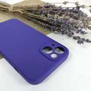 Чехол-накладка для iPhone 13 Pro Silicone Case (без лого) №30, ультра-фиолетовый