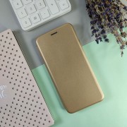 Чехол-книга для iPhone 12 Pro Max (6.7), Open Fashion, горизонтальный, золотой