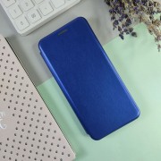 Чехол-книга для Samsung A03 (2022), Open Fashion, горизонтальный, синий