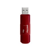 USB 4GB SmartBuy CLUE Burgundy (SB4GBCLU-BG), бордовый