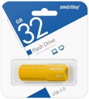 USB 32GB SmartBuy CLUE Yellow (SB32GBCLU-Y), желтый