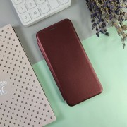 Чехол-книга для Xiaomi Poco F3/K40 (2021), Open Fashion, горизонтальный, бордовый