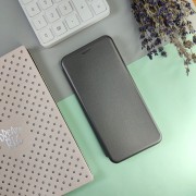Чехол-книга для Xiaomi Poco F3/K40 (2021), Open Fashion, горизонтальный, серый