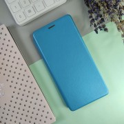Чехол-книга для Xiaomi Redmi 10 (2021), Open Fashion, горизонтальный, голубой
