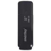 USB 32GB SmartBuy UFD 3.1 CLUE Black (SB32GBCLU-K3), черный