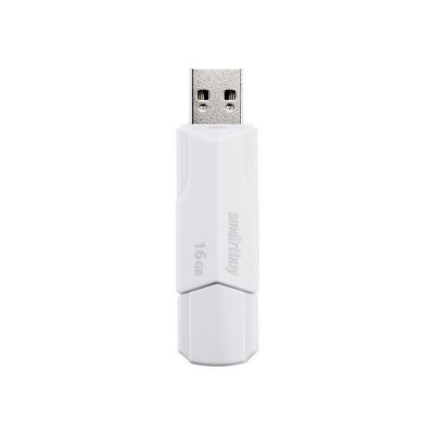 USB 16GB SmartBuy UFD 3.1 CLUE White (SB16GBCLU-W3), белый