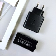 Сетевое зарядное устройтво Samsung Travel Adapter USB Type С + кабельType-C, 5A, (45W), черный