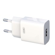 СЗУ XO L99, 2.4А, 12Вт, USBx1, блочок + кабель Lightning для iPhone 5/6/7, белый
