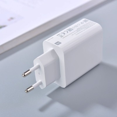 СЗУ Xiaomi 27W, 3.0A, + кабель USB -Type-C, белый