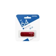 USB 64GB SmartBuy CLUE Burgundy (SB64GBCLU-BG), бордовый