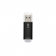 USB 8GB SmartBuy CLUE Black (SB8GBCLU-K), черный