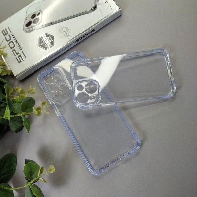 Чехол-накладка силиконовая для iPhone XS Max (6.5") SPOCE Collection, прозрачный
