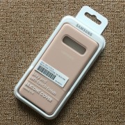 Чехол-накладка для Samsung S9 (G960) серия "Оригинал", Soft Touch, бежевый