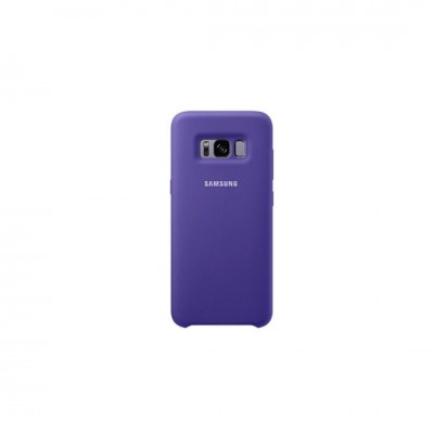 Чехол-накладка для Samsung A40 серия "Оригинал", Soft Touch, темно-фиолетовый