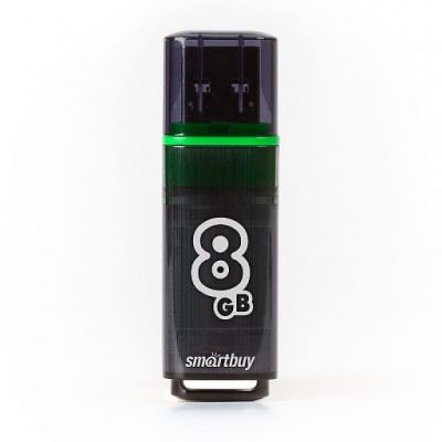USB 8GB Smartbuy UFD 3.0 Glossy series Dark Gray (SB8GBGS-DG), темно-серый