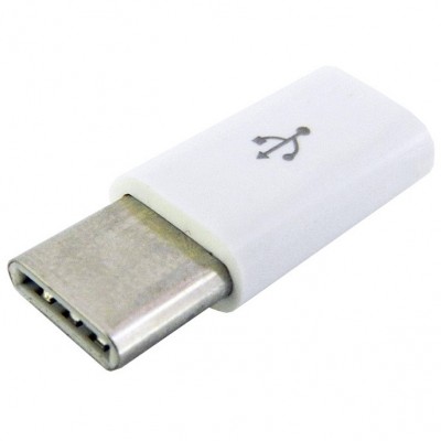 Адаптер WALKER переходник TYPE-C - micro USB №01 пластиковый