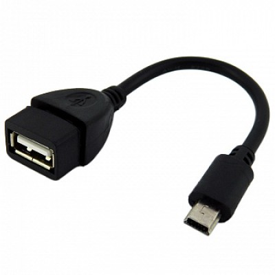 Кабель OTG - Mini USB WALKER (№03)