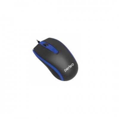 Perfeo мышь оптическая PROFIL, 4 кн, USB, черно-синий