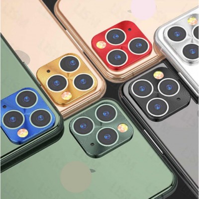 Защитная металлическая накладка на камеру для iPhone 11 Pro/11 Pro Max, золотой