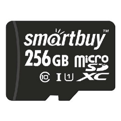 Micro SDXC 256GB SmartBuy UHS-1 (Class 10) без адаптера (SB256GBSDCL10-00)